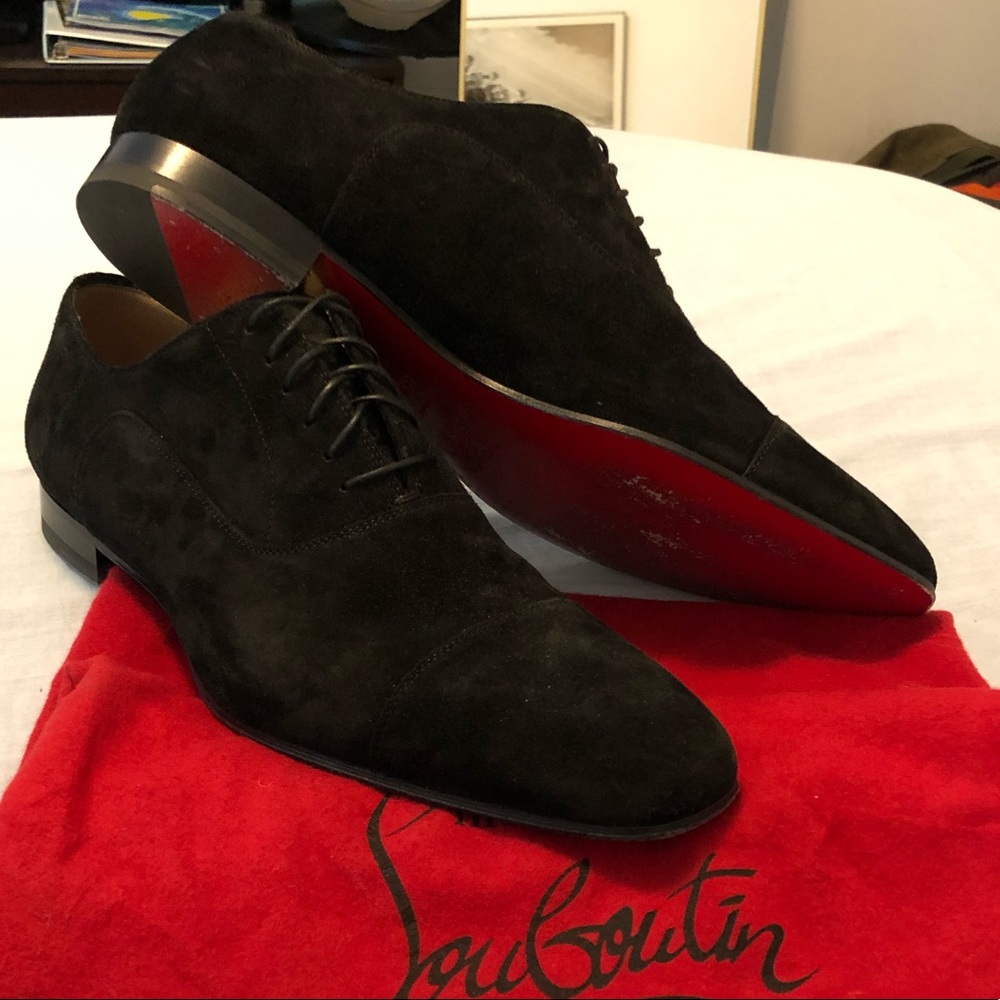 Christian Louboutin Suede Loafers